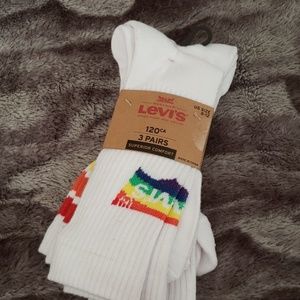 Levi's Rainbow regular cut socks